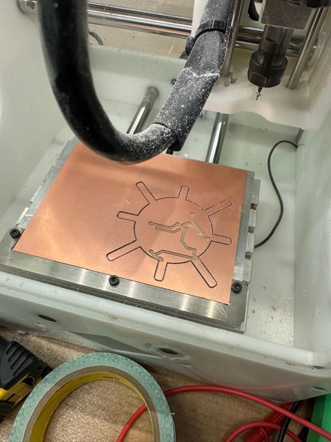 First milled board attempt