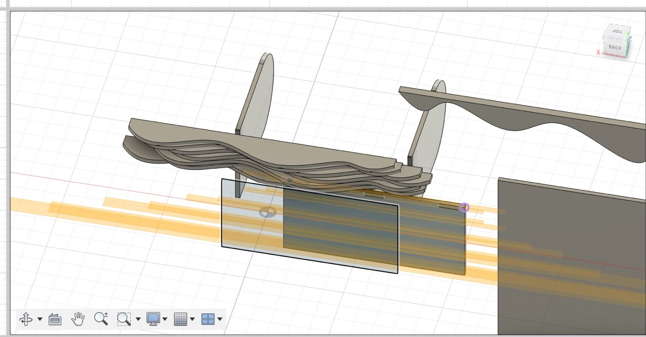 Fusion 360 modeling step 4