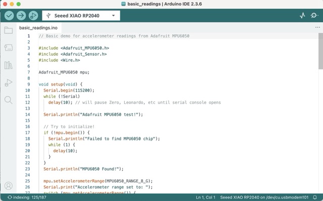 Arduino sensor testing