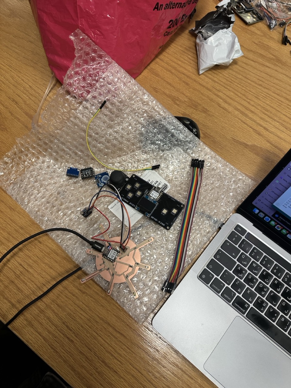 Component testing with oscilloscope