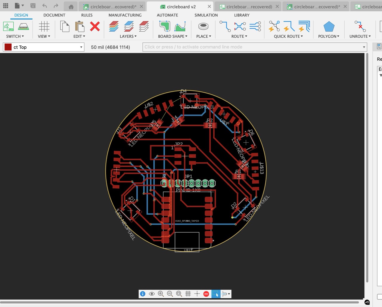 Base PCB design