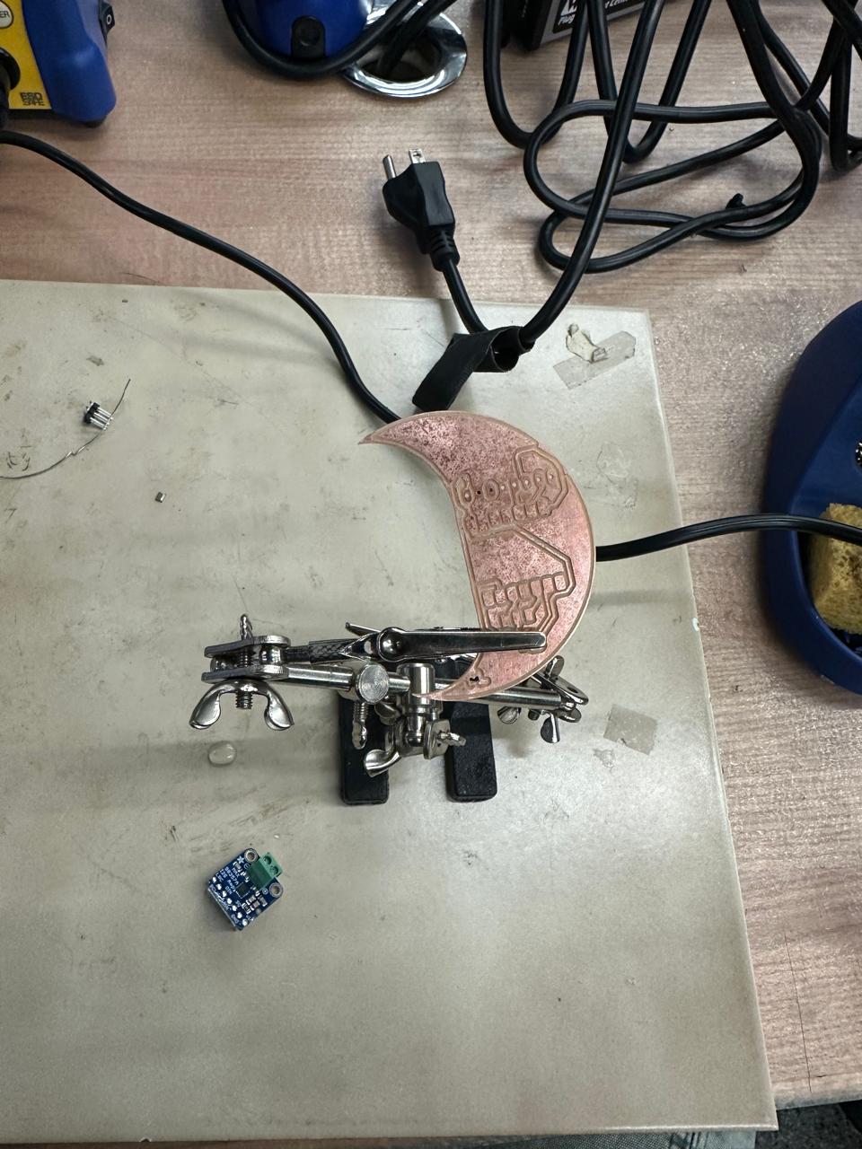 Moon board completed