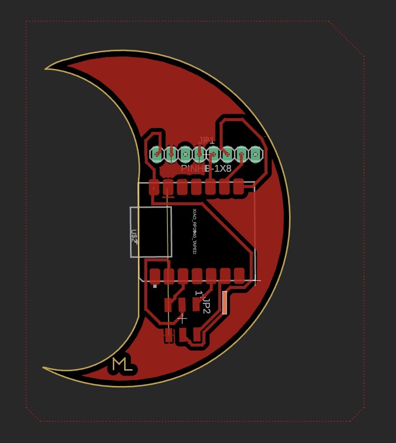 Moon PCB design
