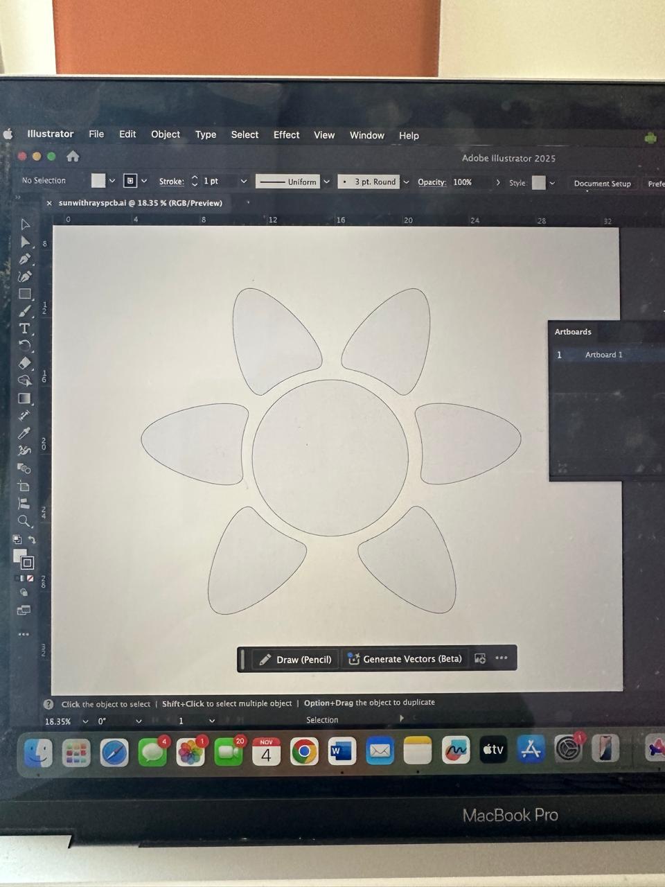 Sun board shape design