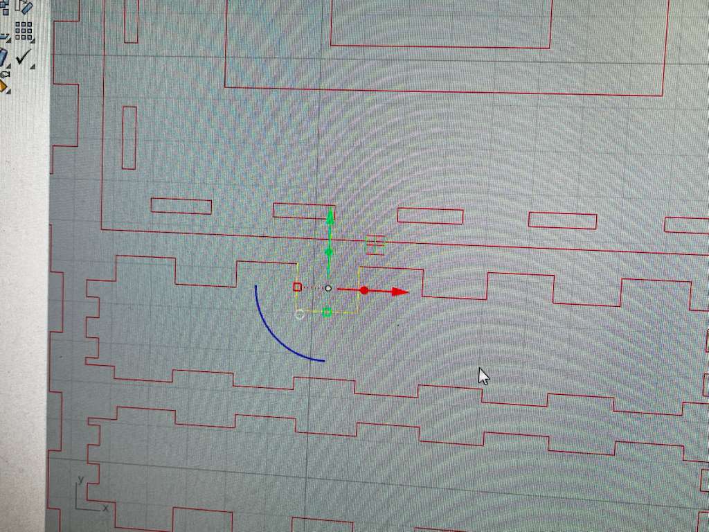 Laser cut modification