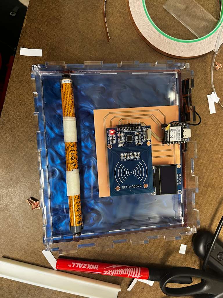 Battery fitting test