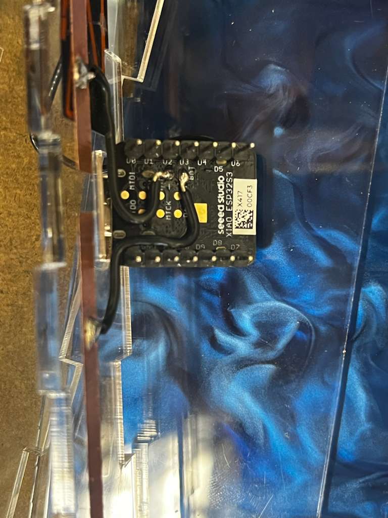 Copper tape connection