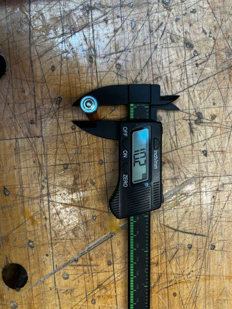 Initial component measurements