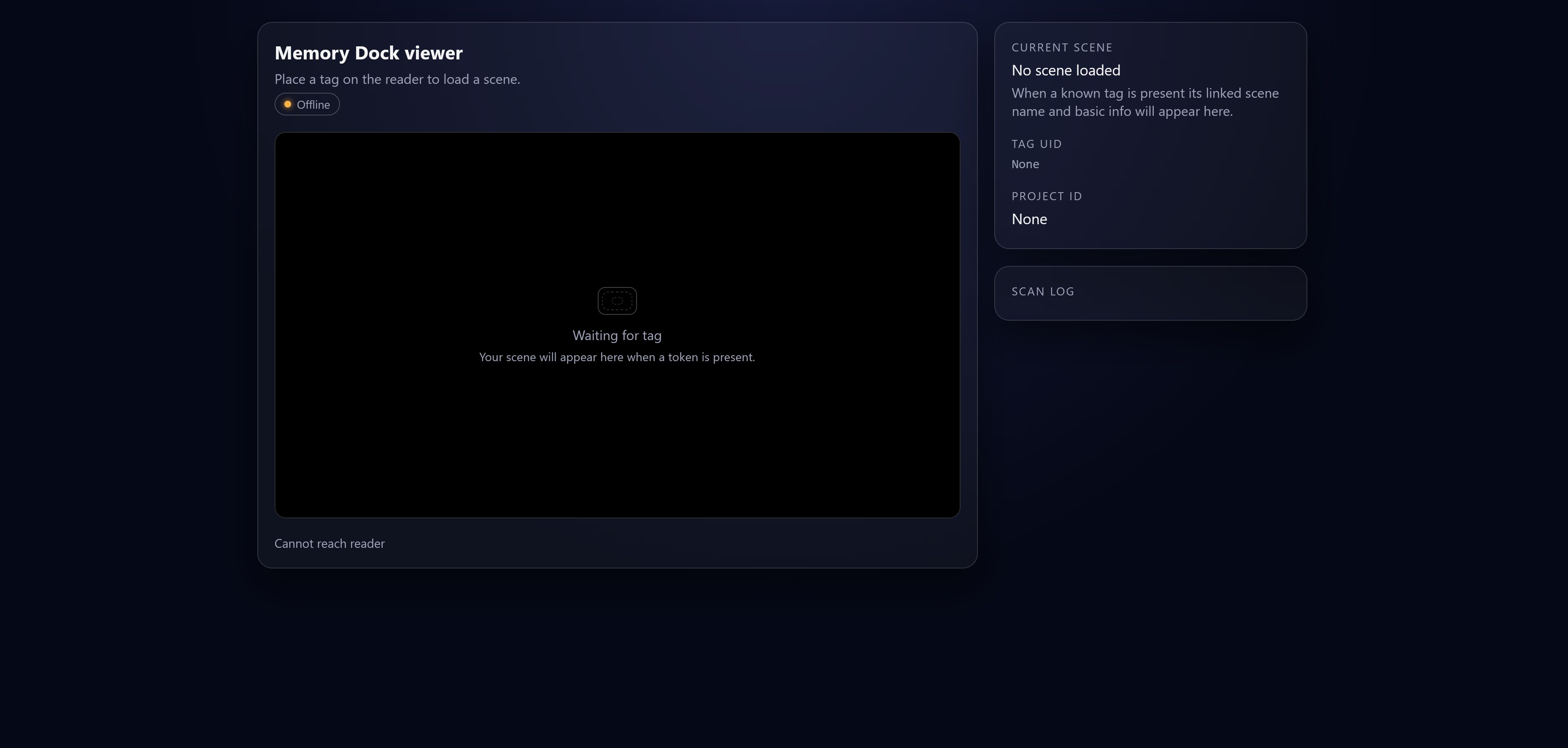 Viewer interface for Week 13, showing iframe and metadata panel