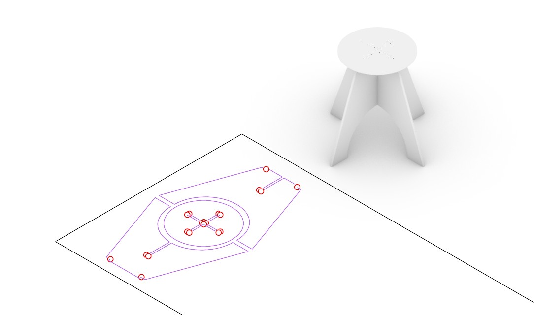 Juxtaposition of The Cut File and 3D Model