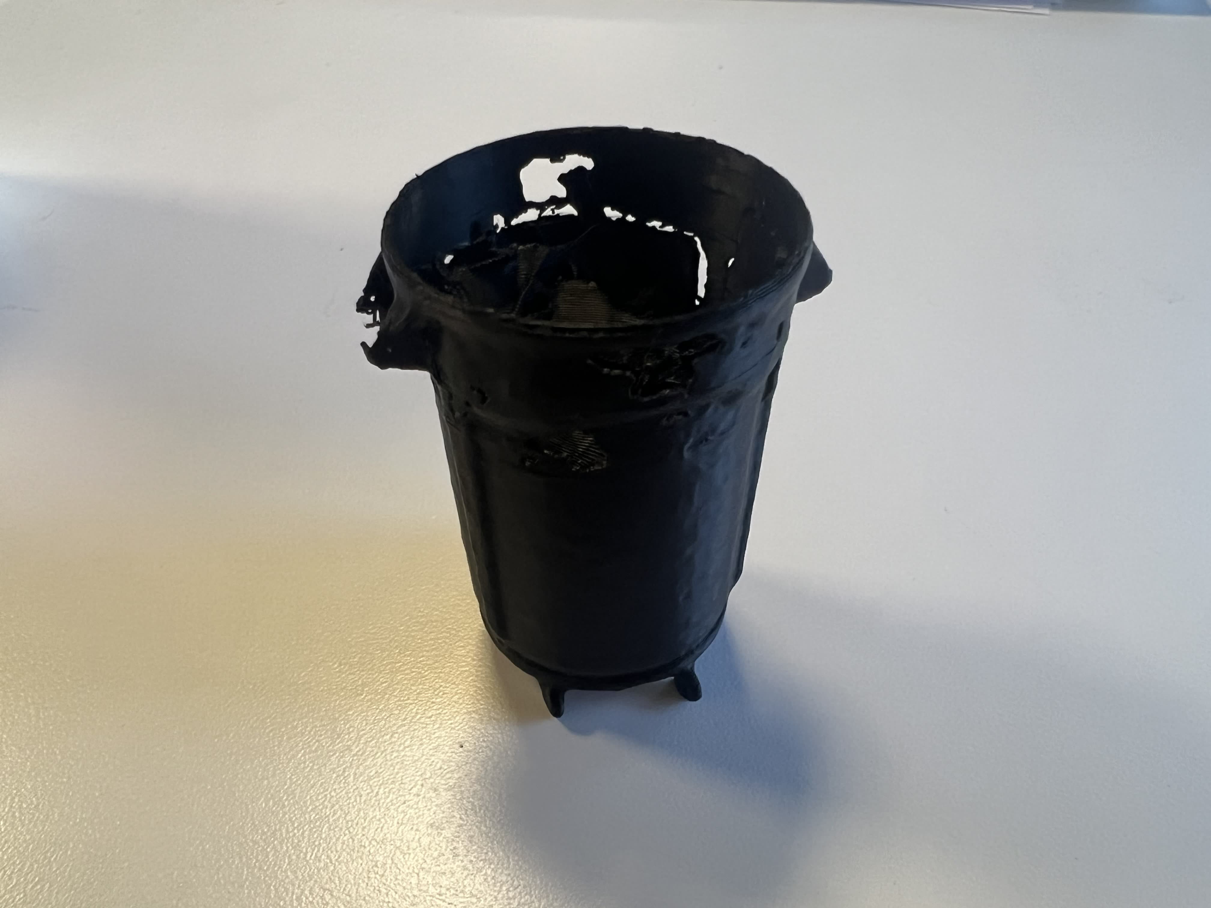 3D Printed Trash Bin