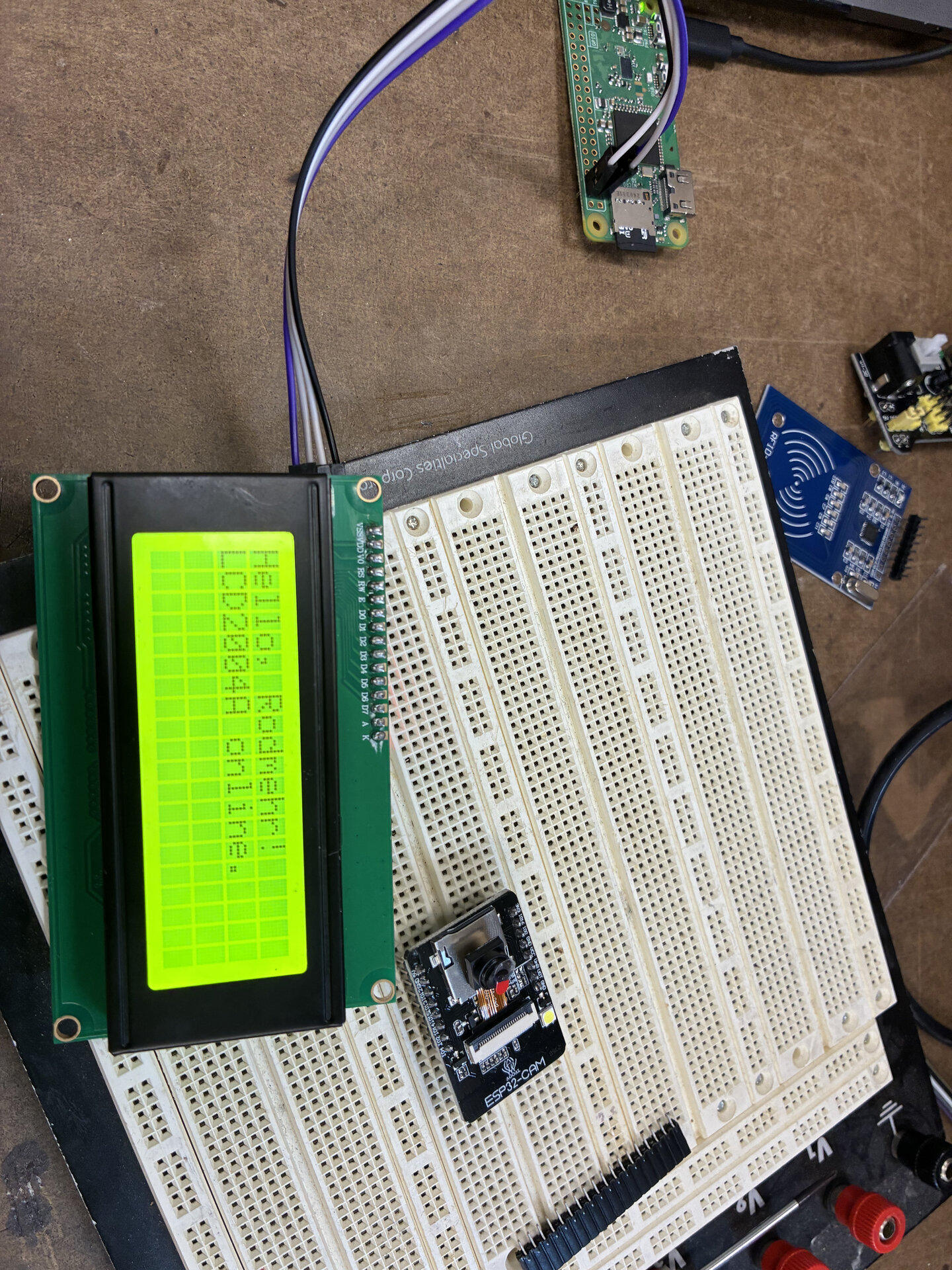 Testing my LCD screen.