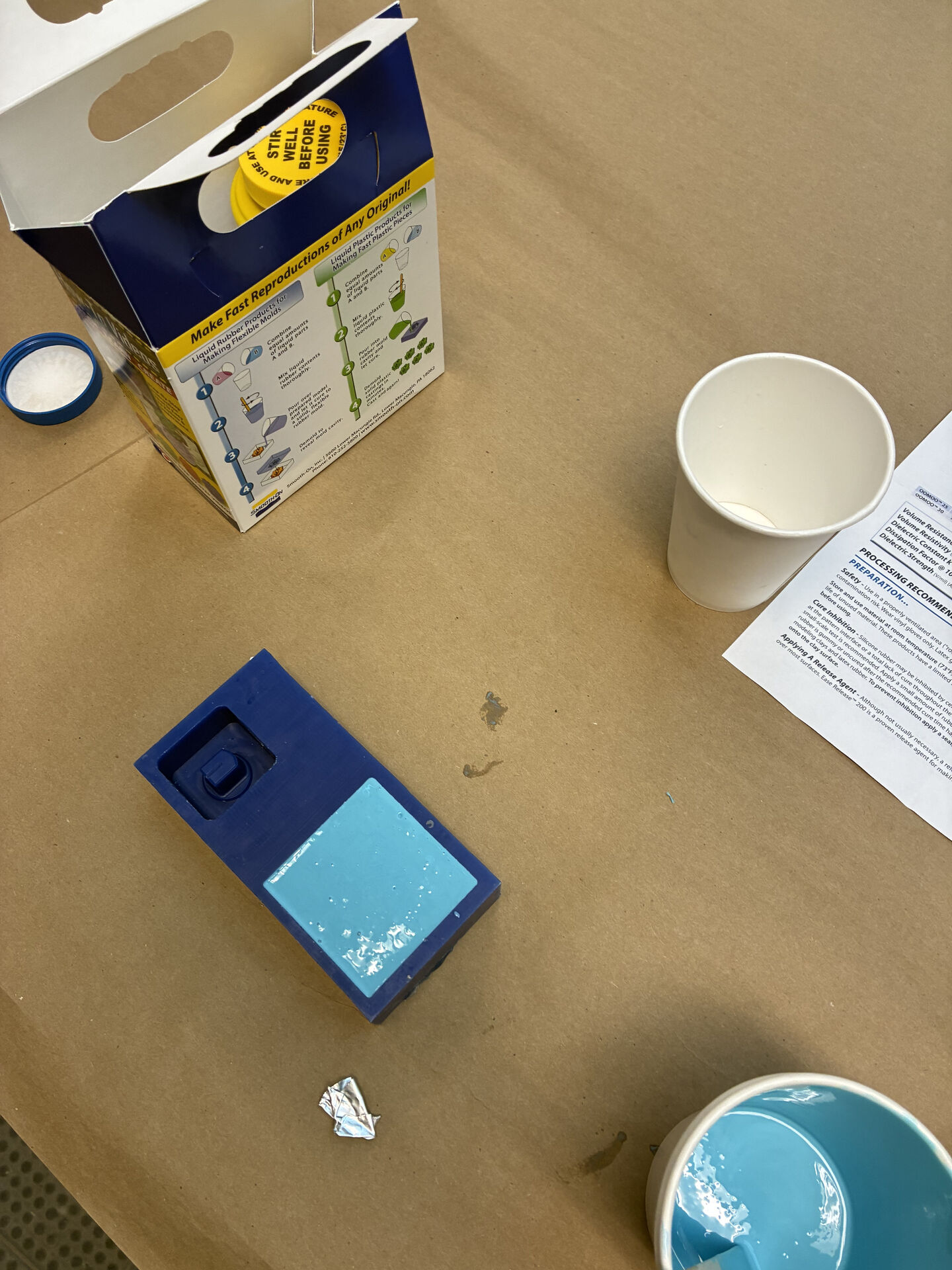 Getting the bubbles out