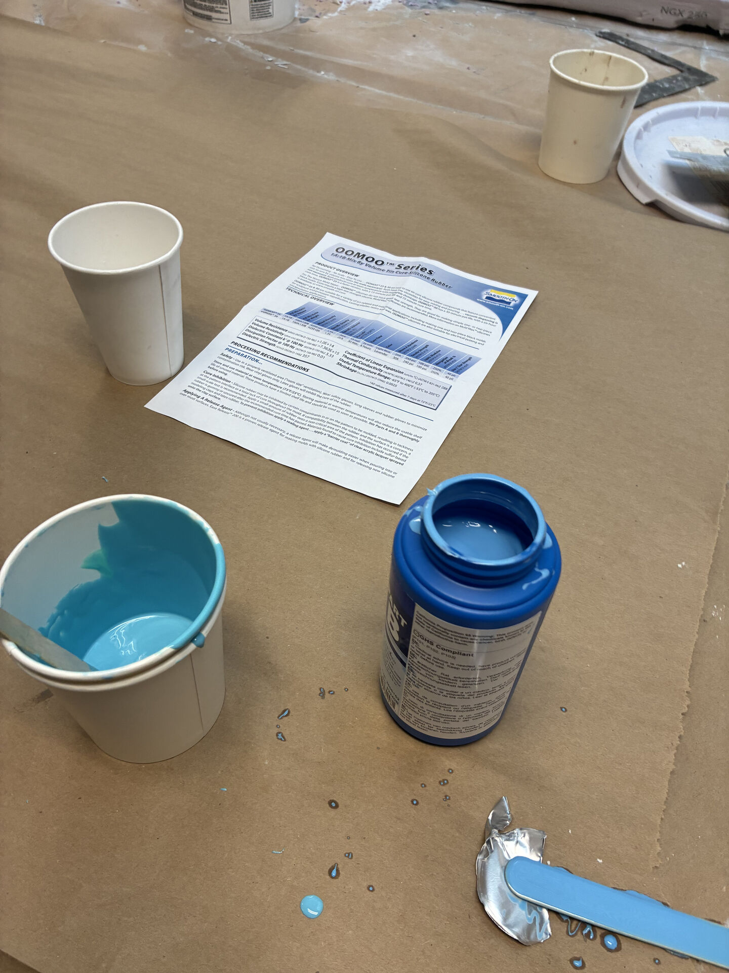 Checking out the data sheet.