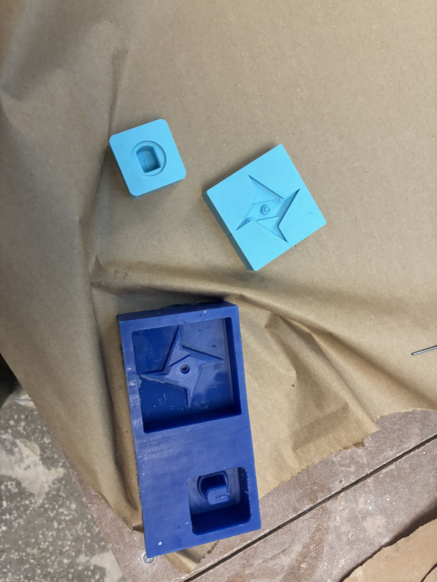 Test pours were successful!