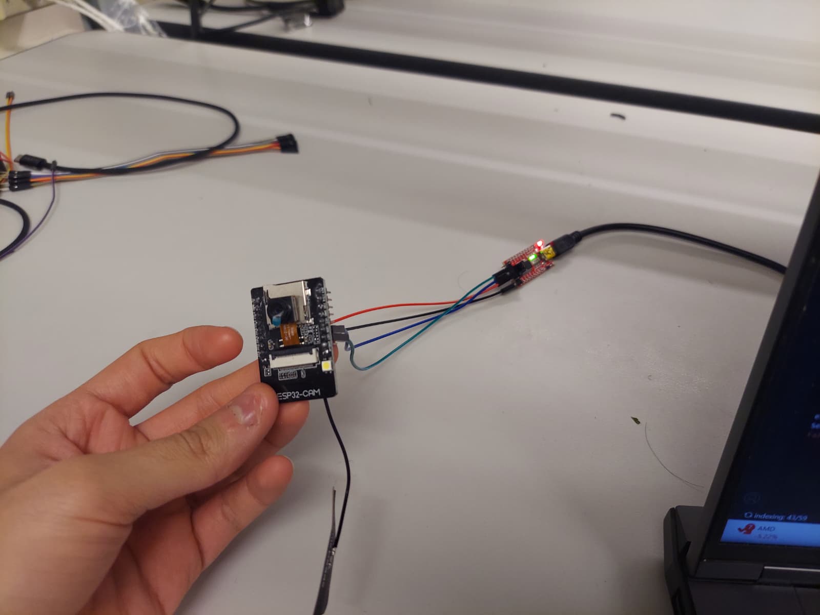 ESP32-CAM case photo