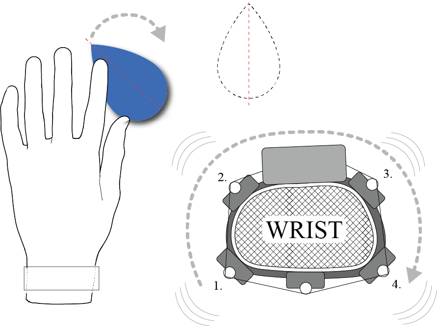 Tangram rabbit target shape