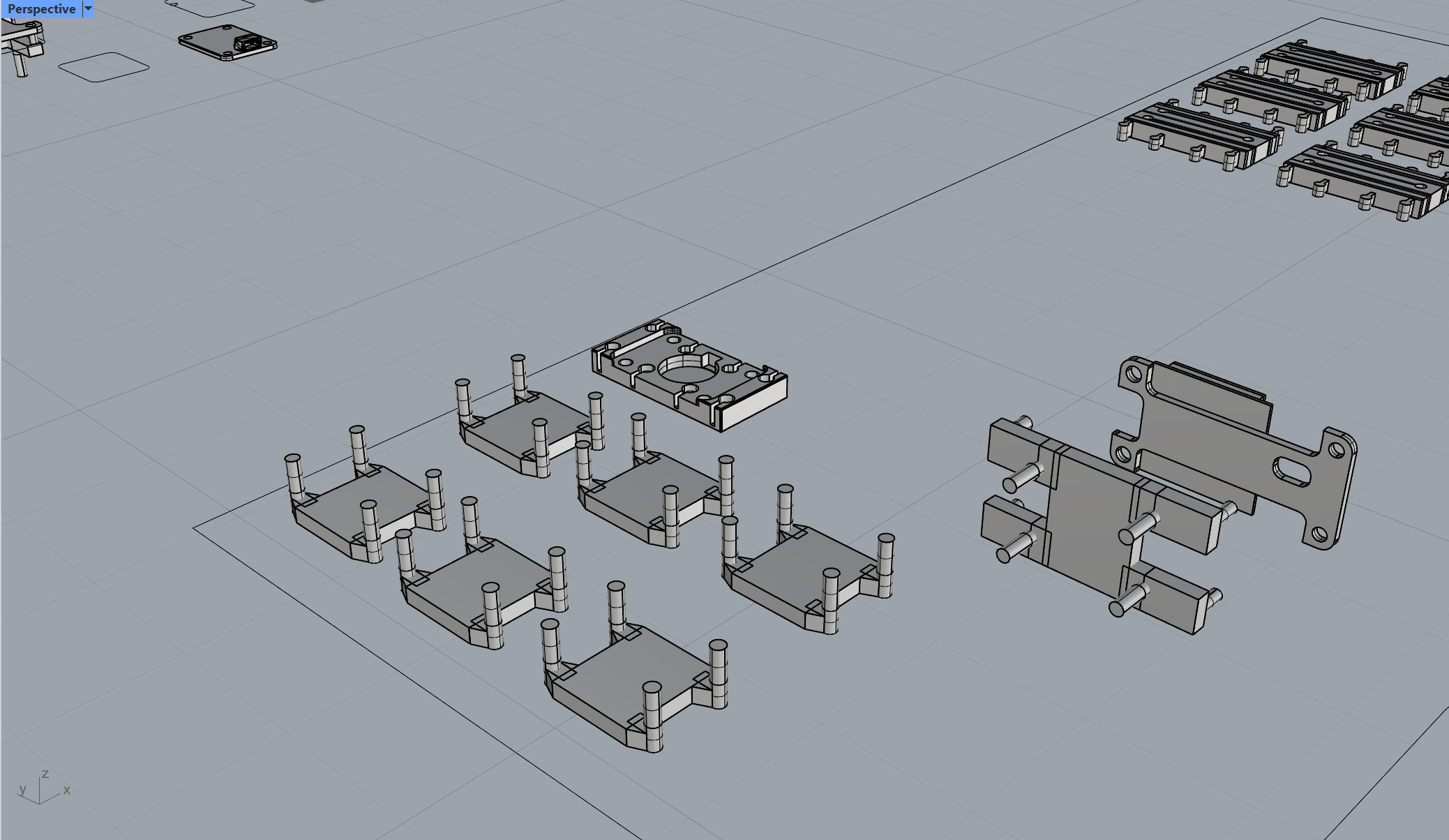 CAD model views