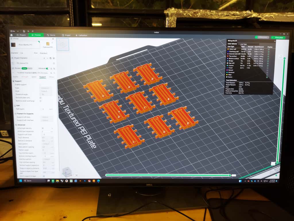 Slicer preview