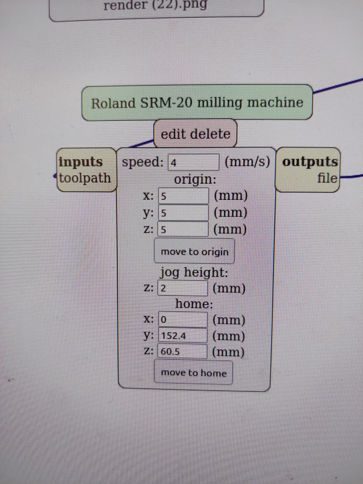 Original driver settings