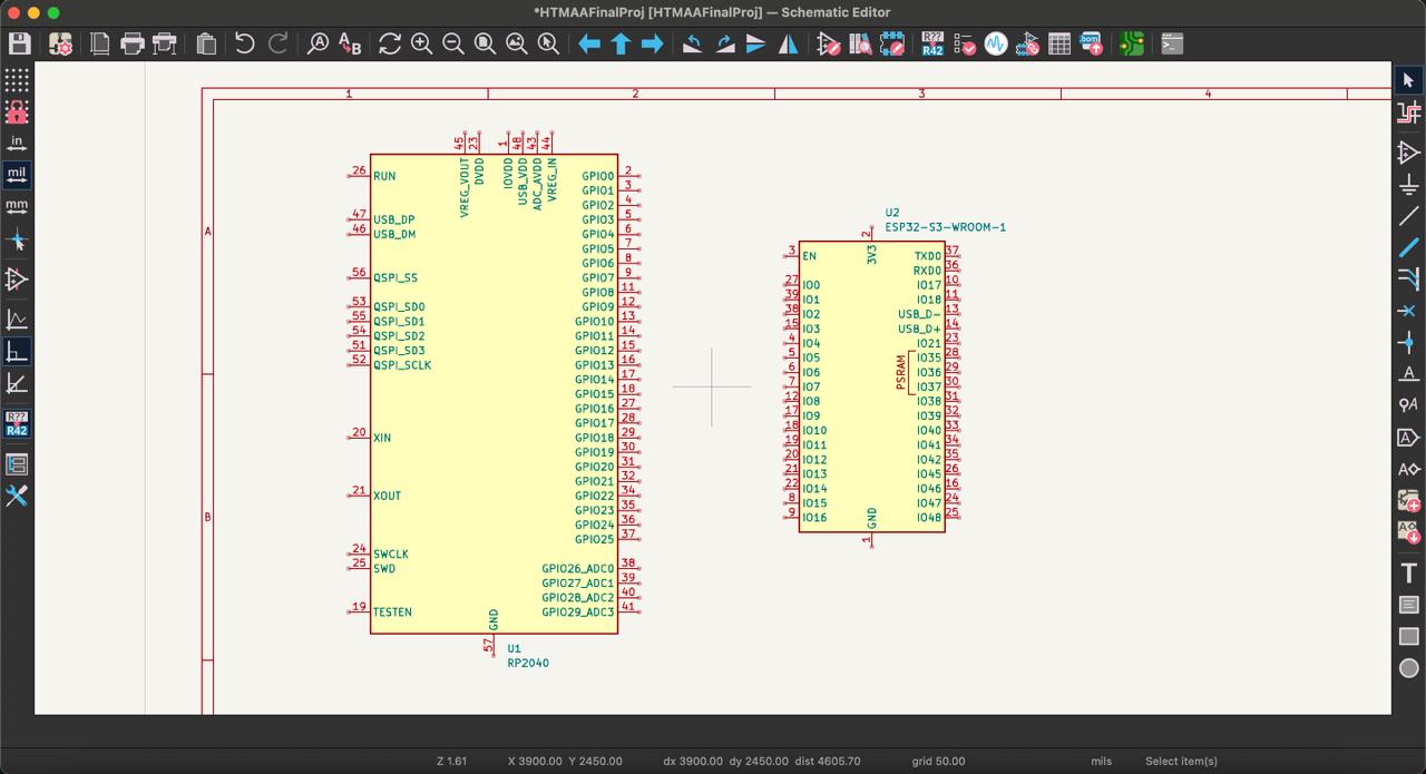 2 MCUs schematic