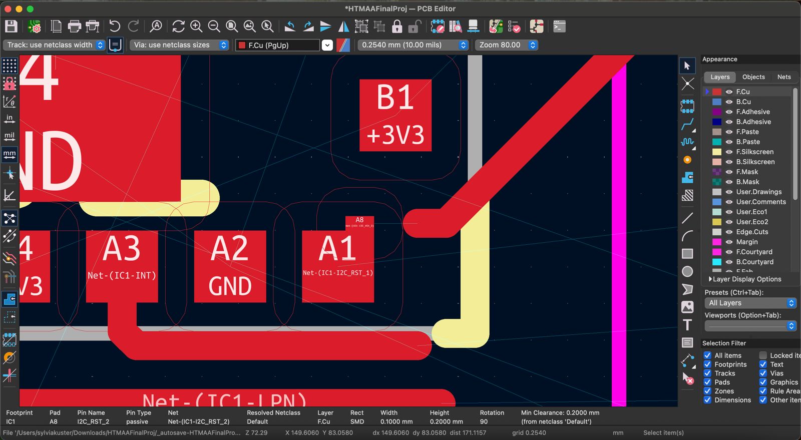 a8 trace fail