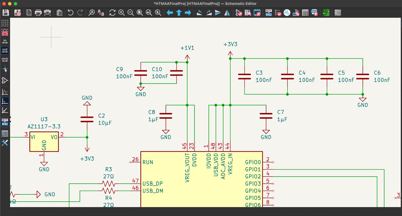decoupling capacitors