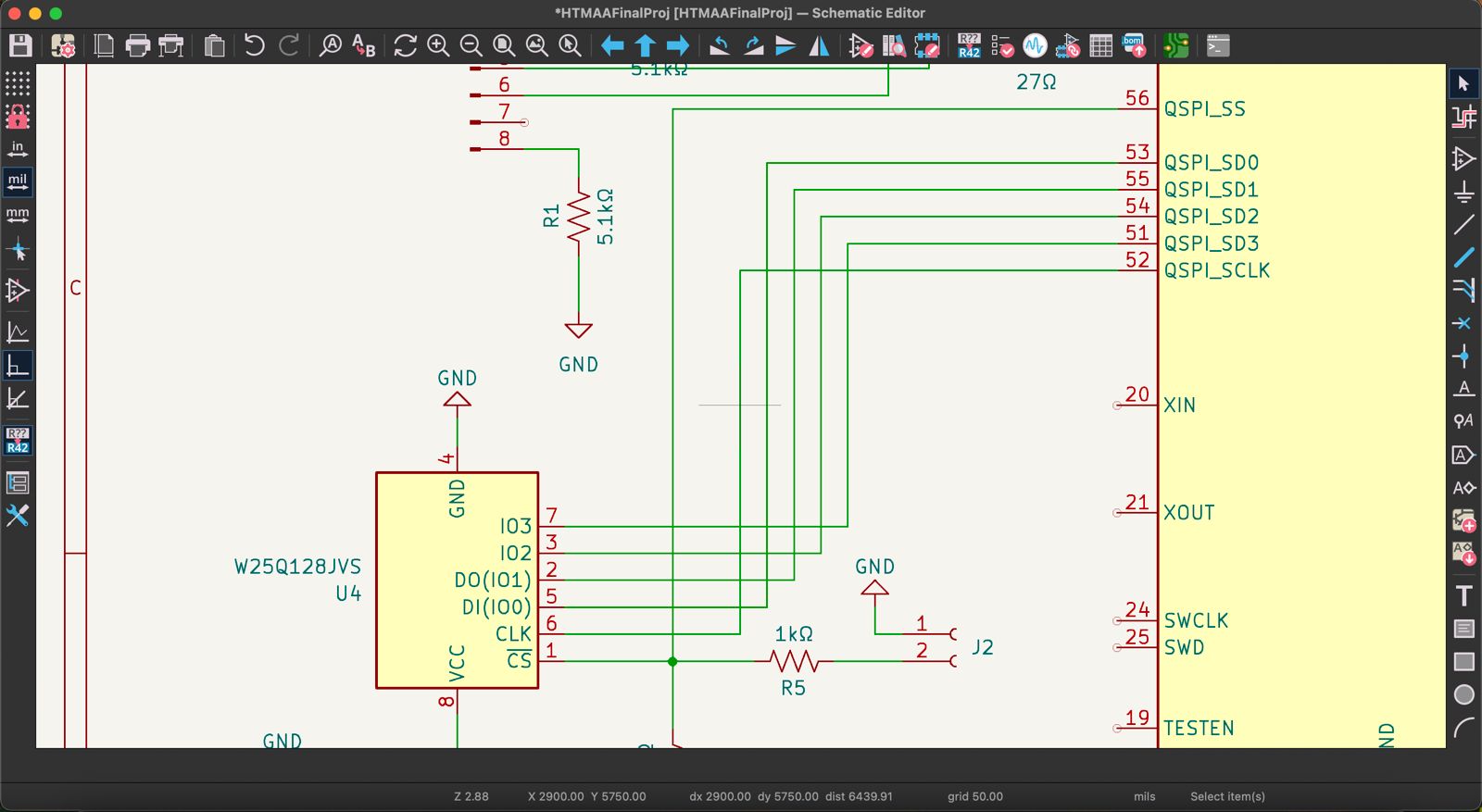 qspi connections