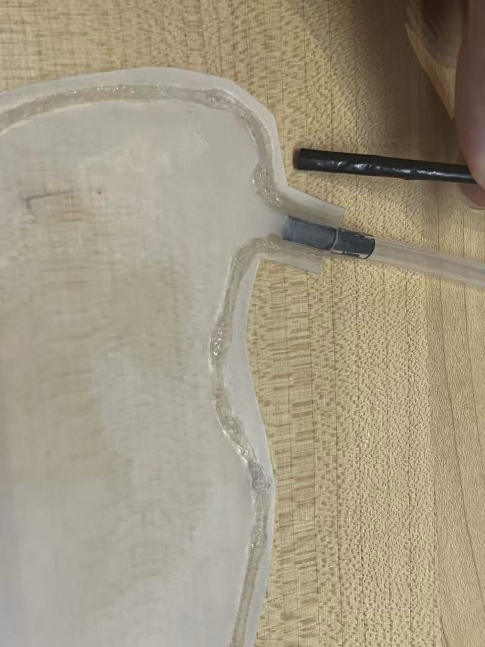 Tube connection experiment 1