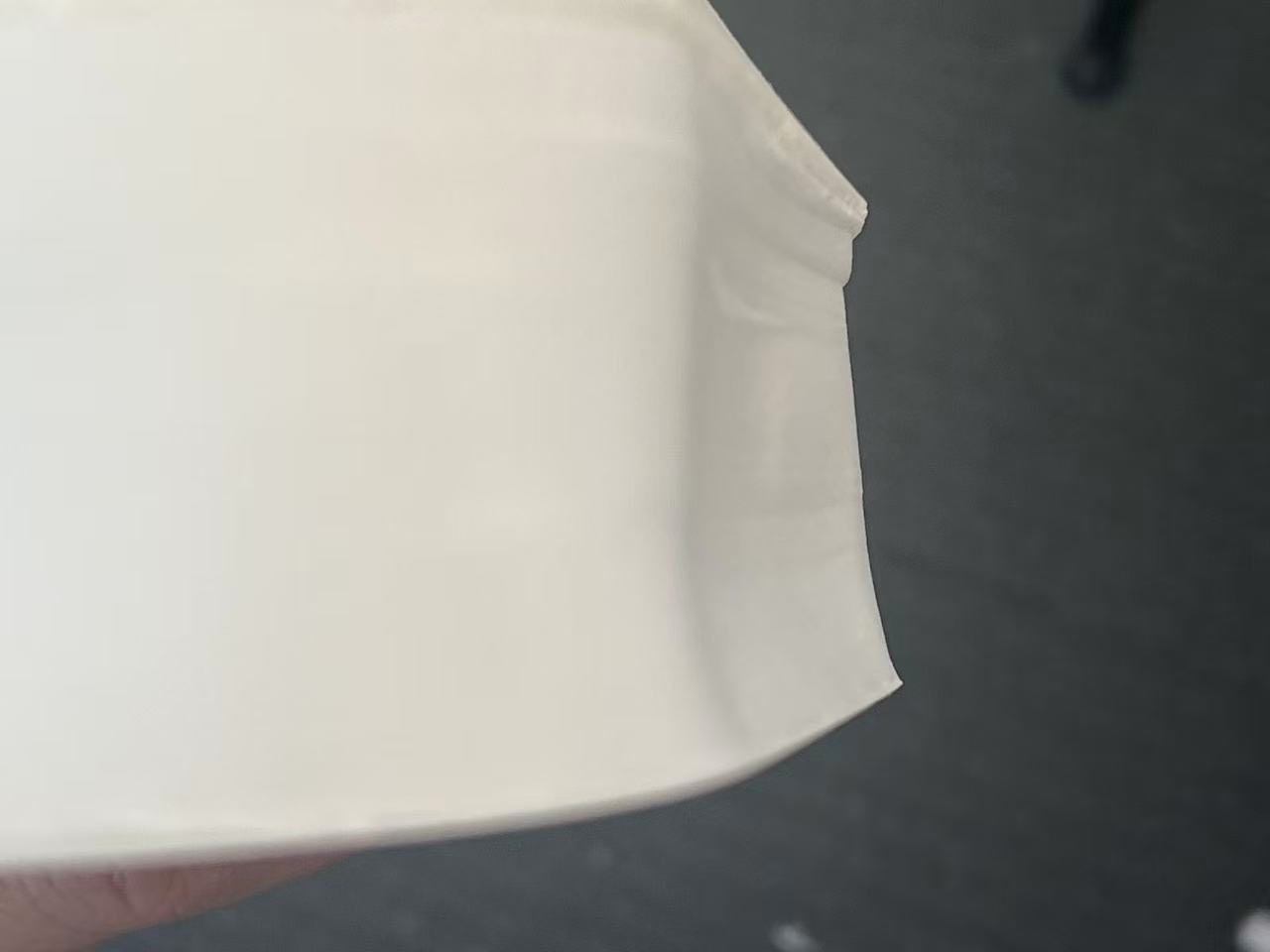 Failed print due to lack of support