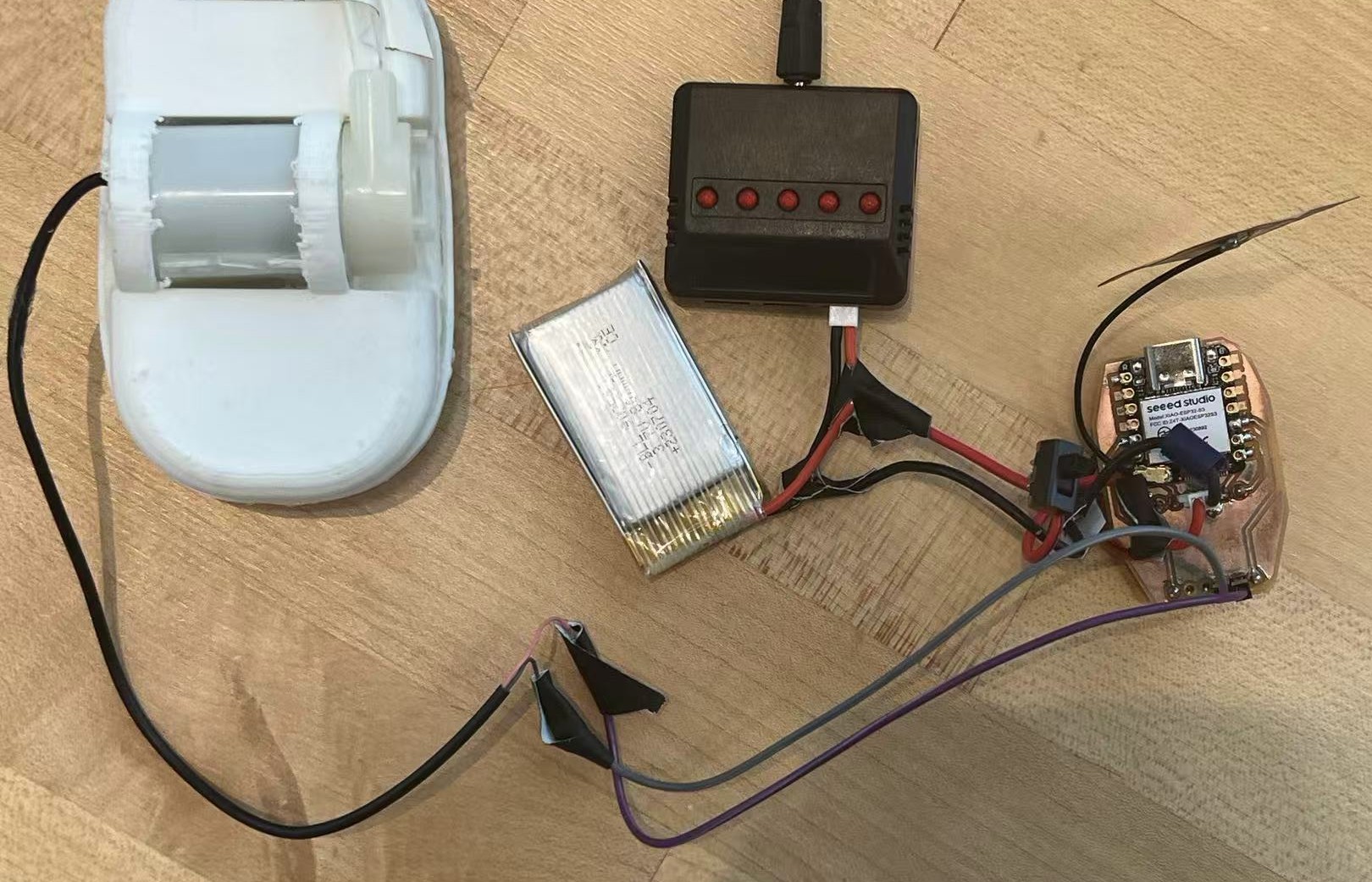 Baby robot power system