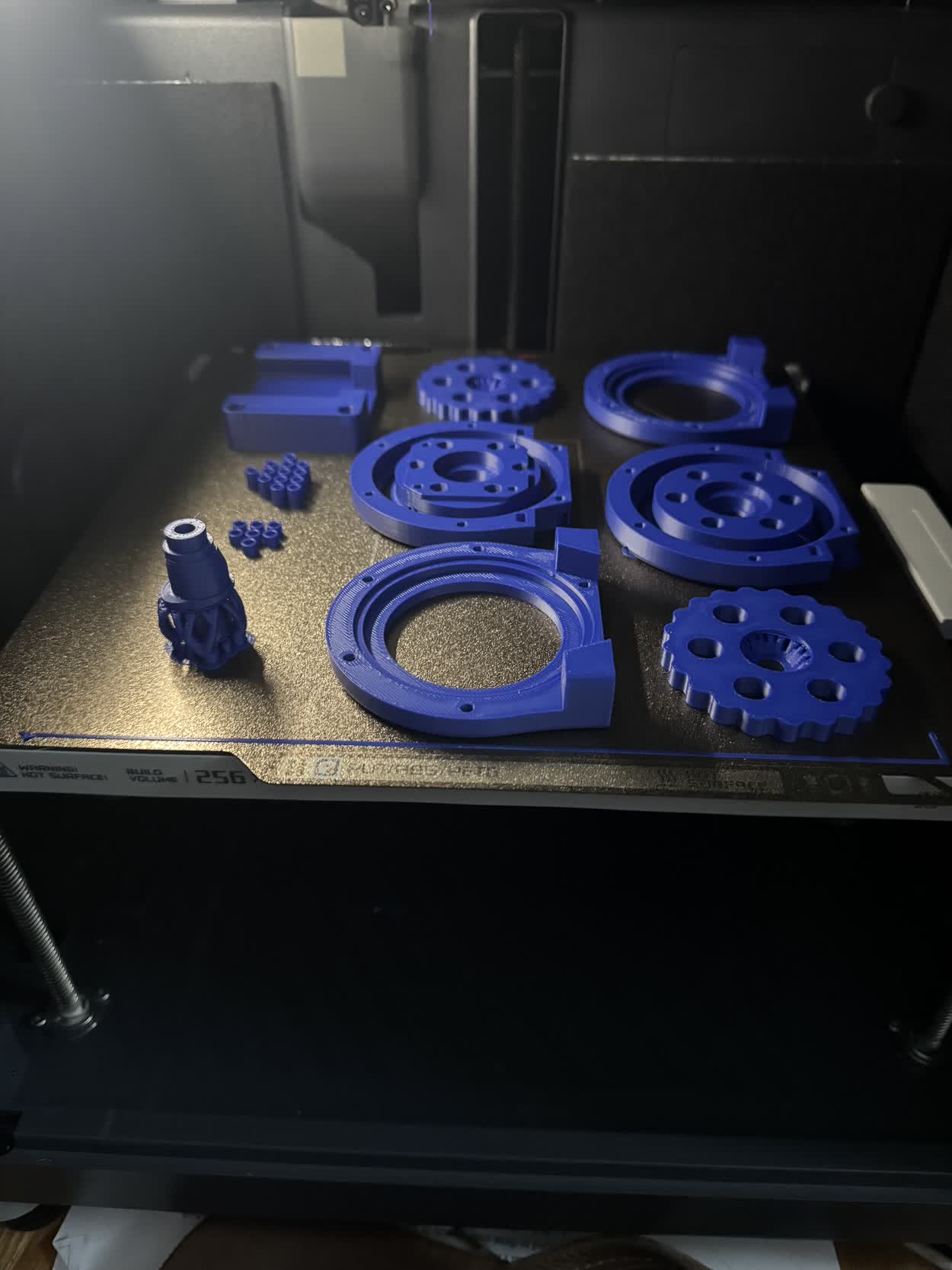 Driver on the print bed