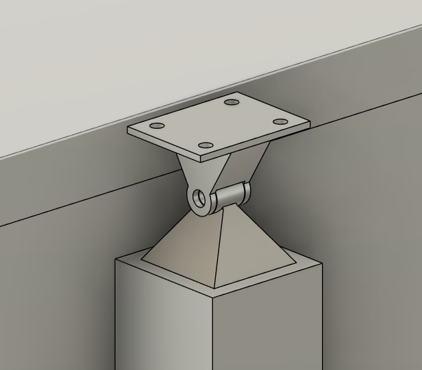 Table top rotation joint