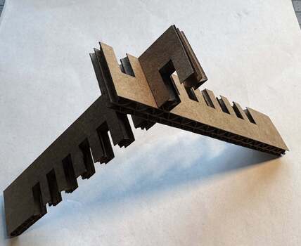 Test fitting comb