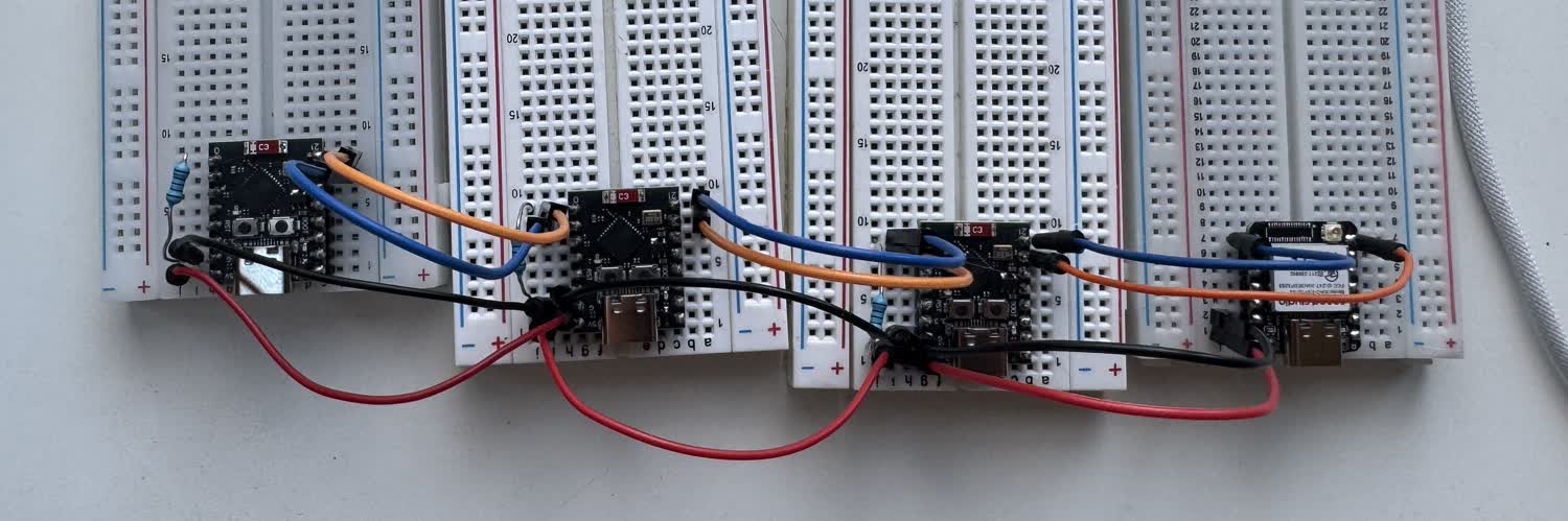Breadboard with coms