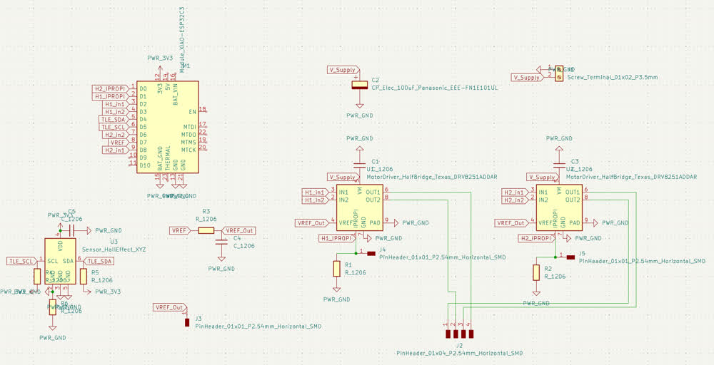 HBridgeTLE Schematic