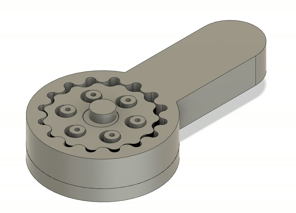Model of the cycloidal drive