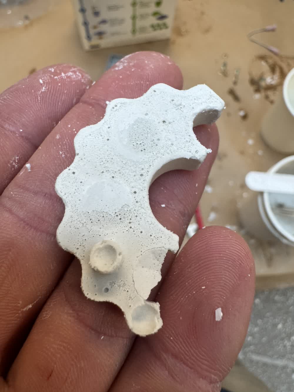 Bubbles in attempt 2