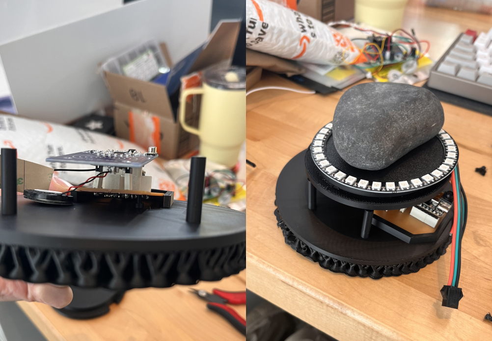 Case with electronics