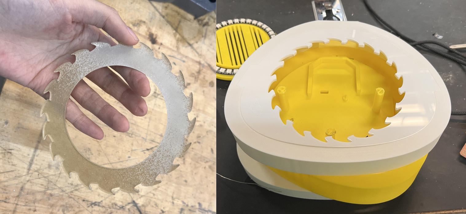 Final assembled rock