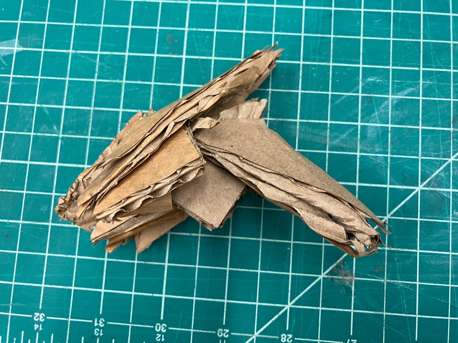 Double gadget Amazon cardboard assembly — view 3