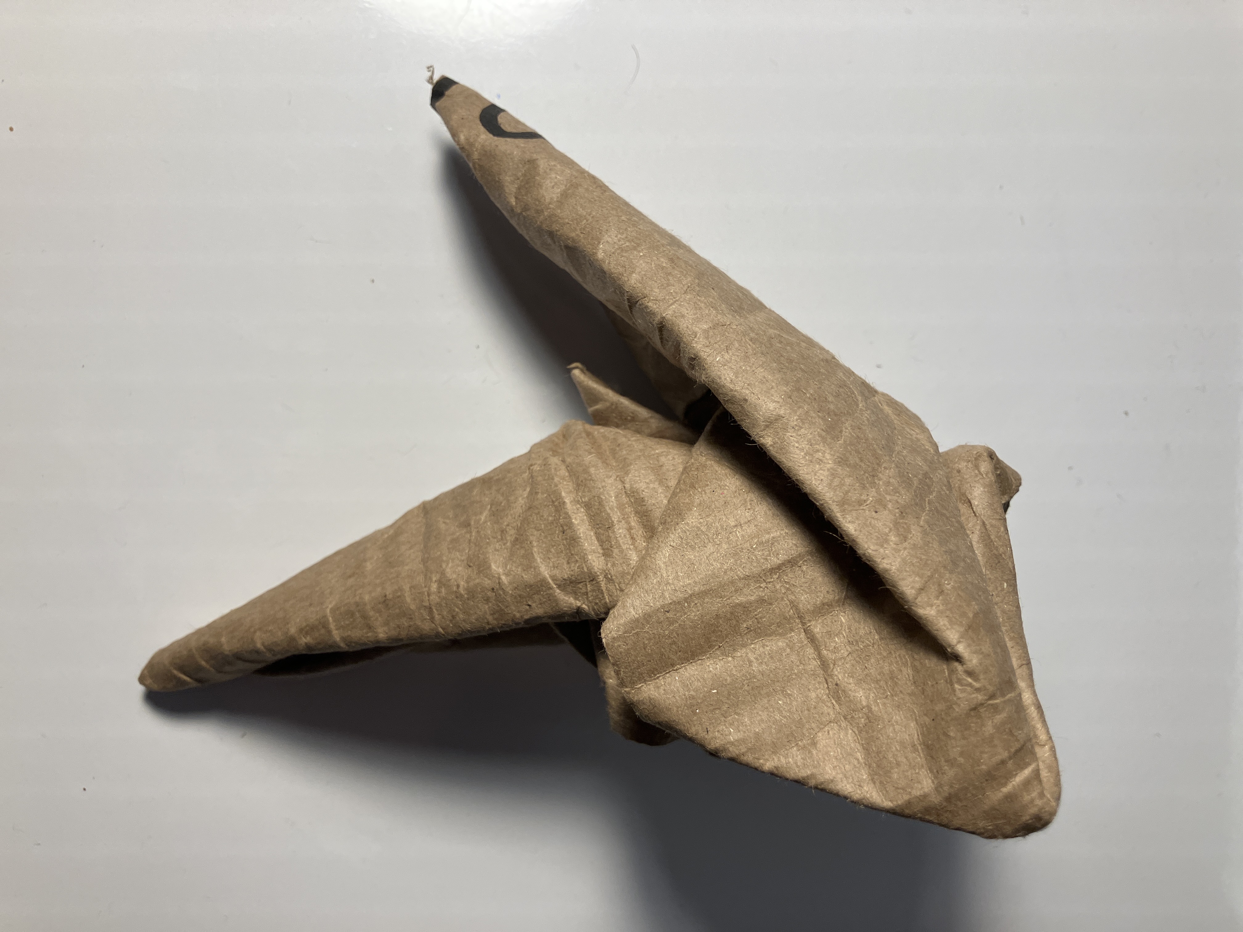 Hand‑folded double gadget — view 1