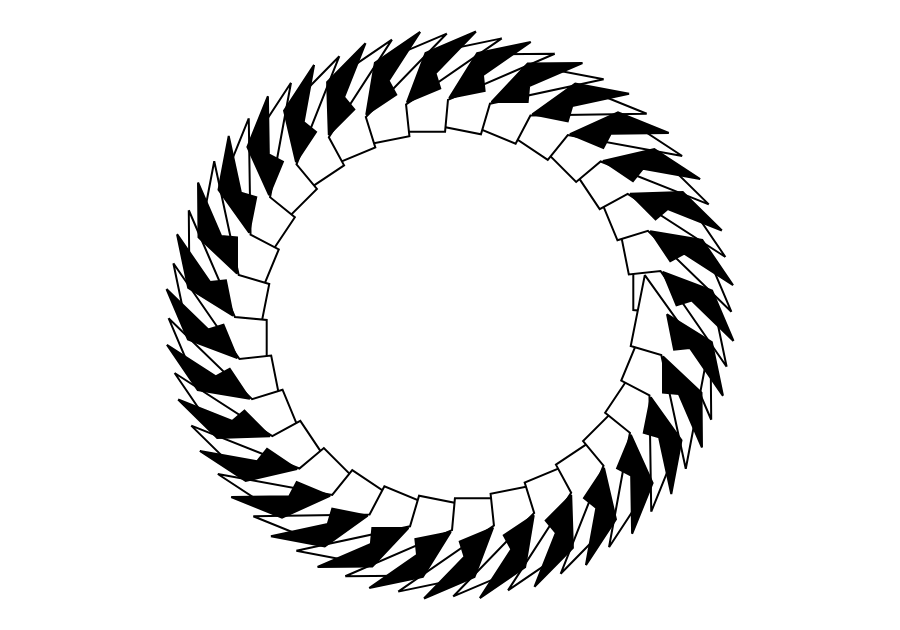 2D parametric sticker design