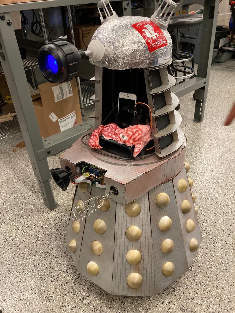 Brainrot9000 assembly alternate view