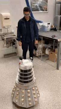 Person following animation