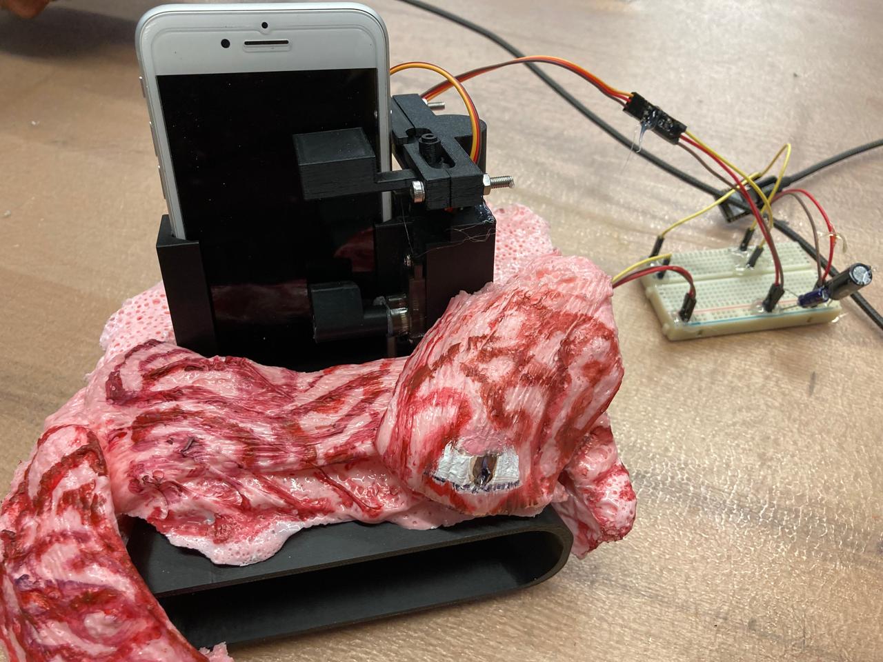 Head inner subsystem detail view