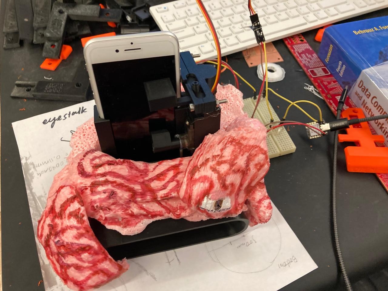Head inner subsystem assembly