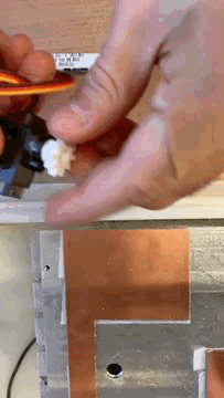 Servo gear mechanism animation