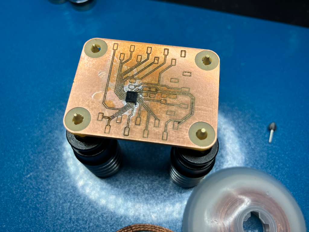 Fully soldered PCB assembly