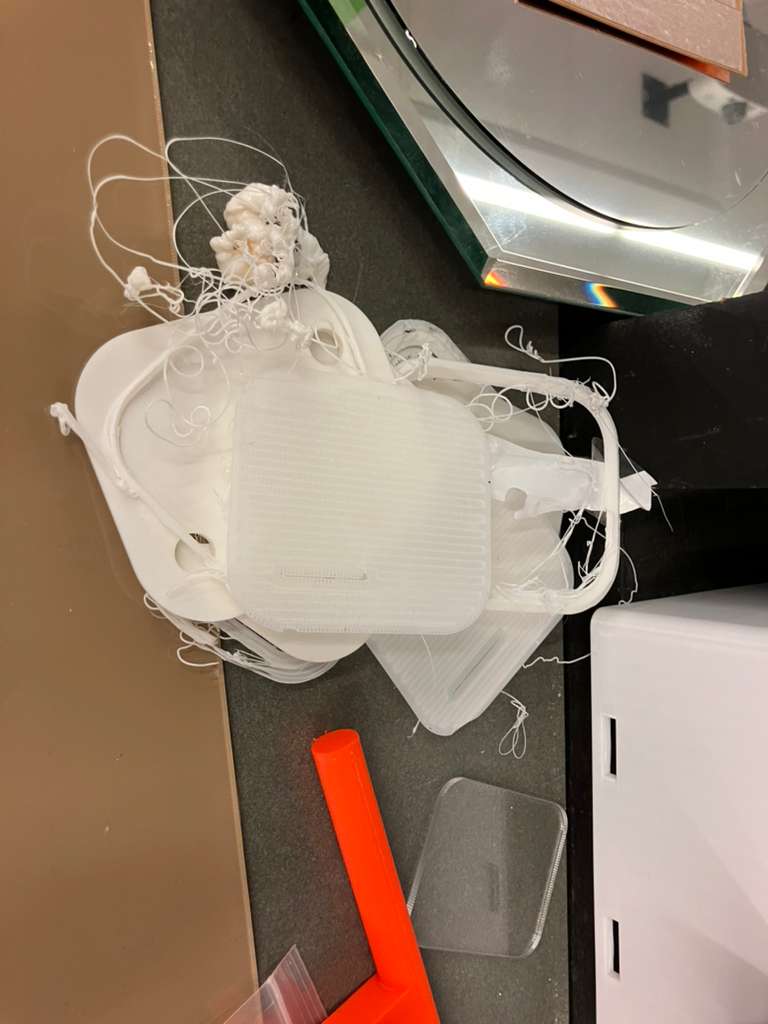 Collection of printing failures and debugging process